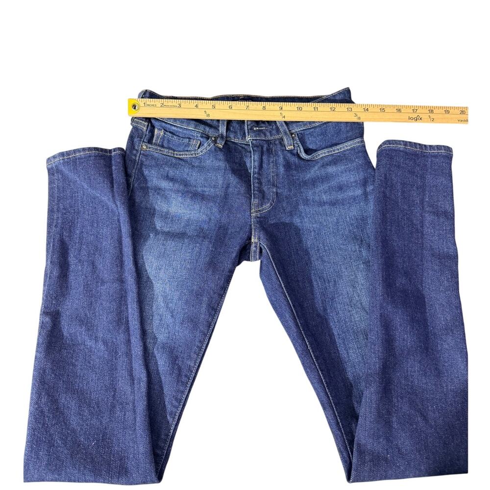 Levi's Made and Crafted Skinny W27 L32 Premium Denim Dark Blue Mid-Rise